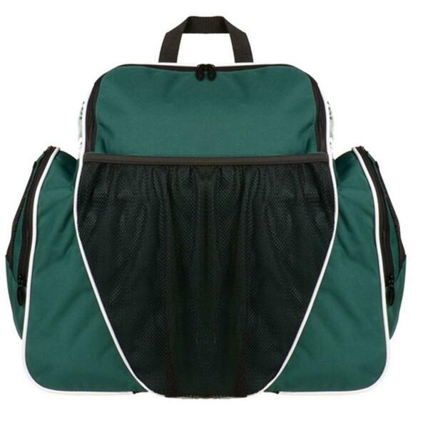 Champion Sports 18 x 19 x 10 in. Deluxe All Purpose Backpack, Dark Green BP1810DG